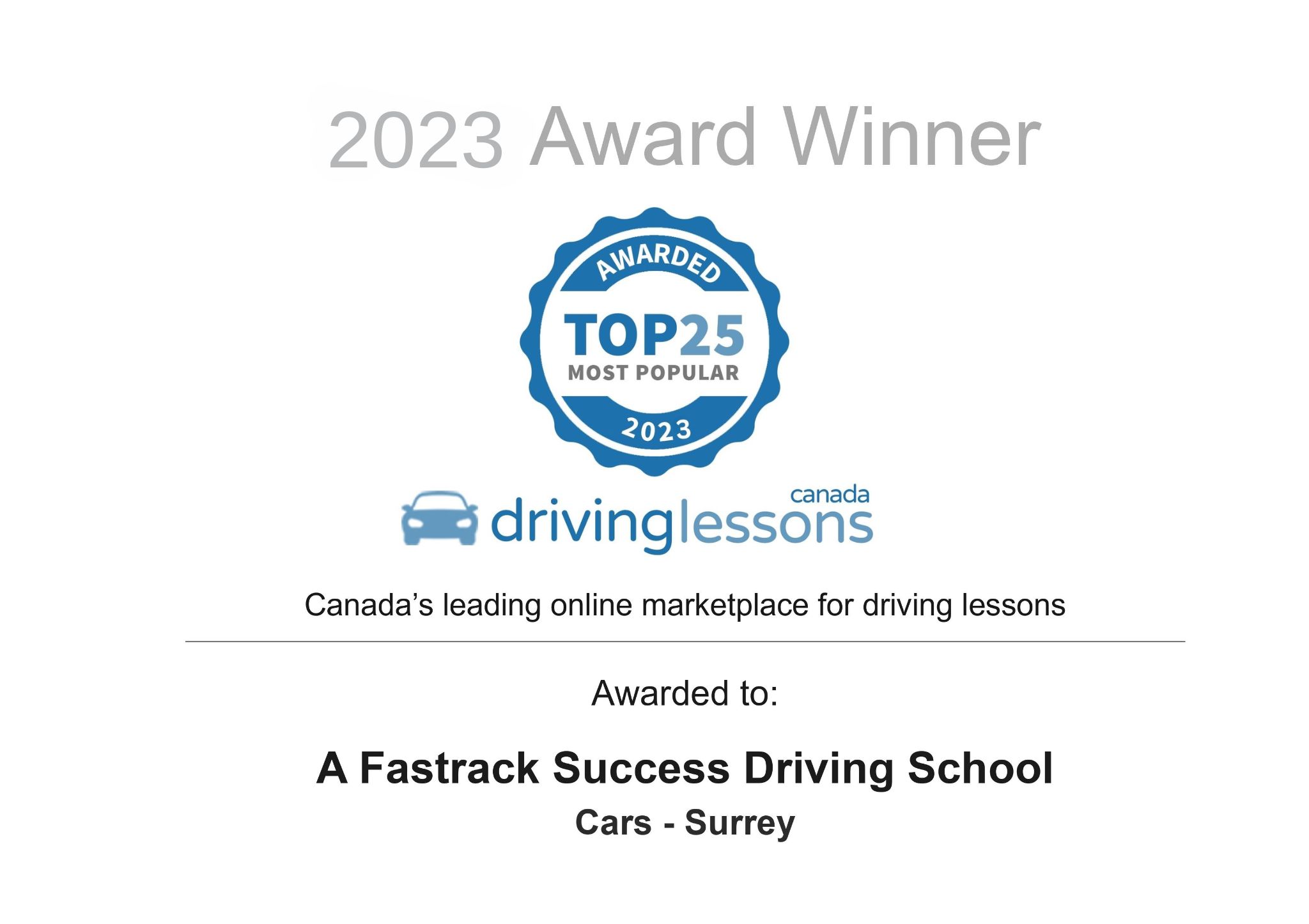 Best Driving schools in Surrey